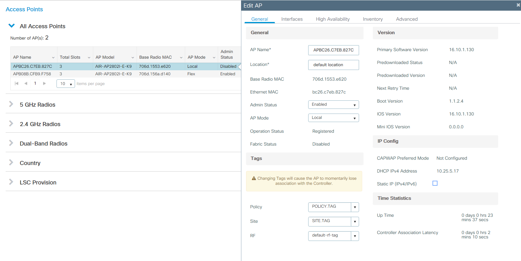 Cisco 9800 CL and AP in FlexConnect – Gjermund Raaen