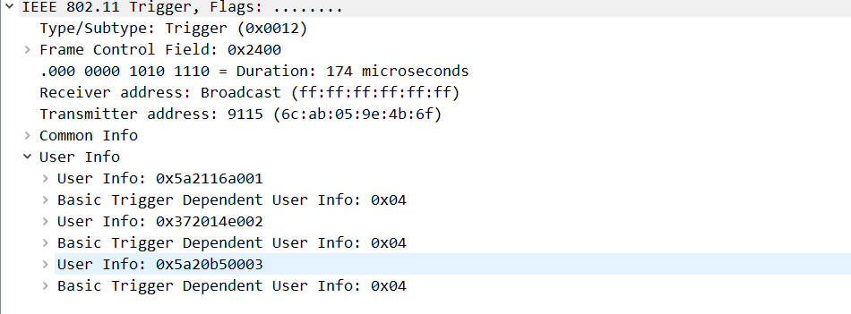 Trigger Frame UL OFDMA, what do we see in Wireshark – Gjermund Raaen